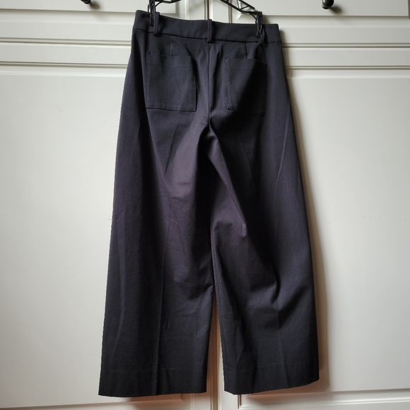 J. Crew Sydney wide leg crop pants bi-stretch cotton - Picture 3 of 15